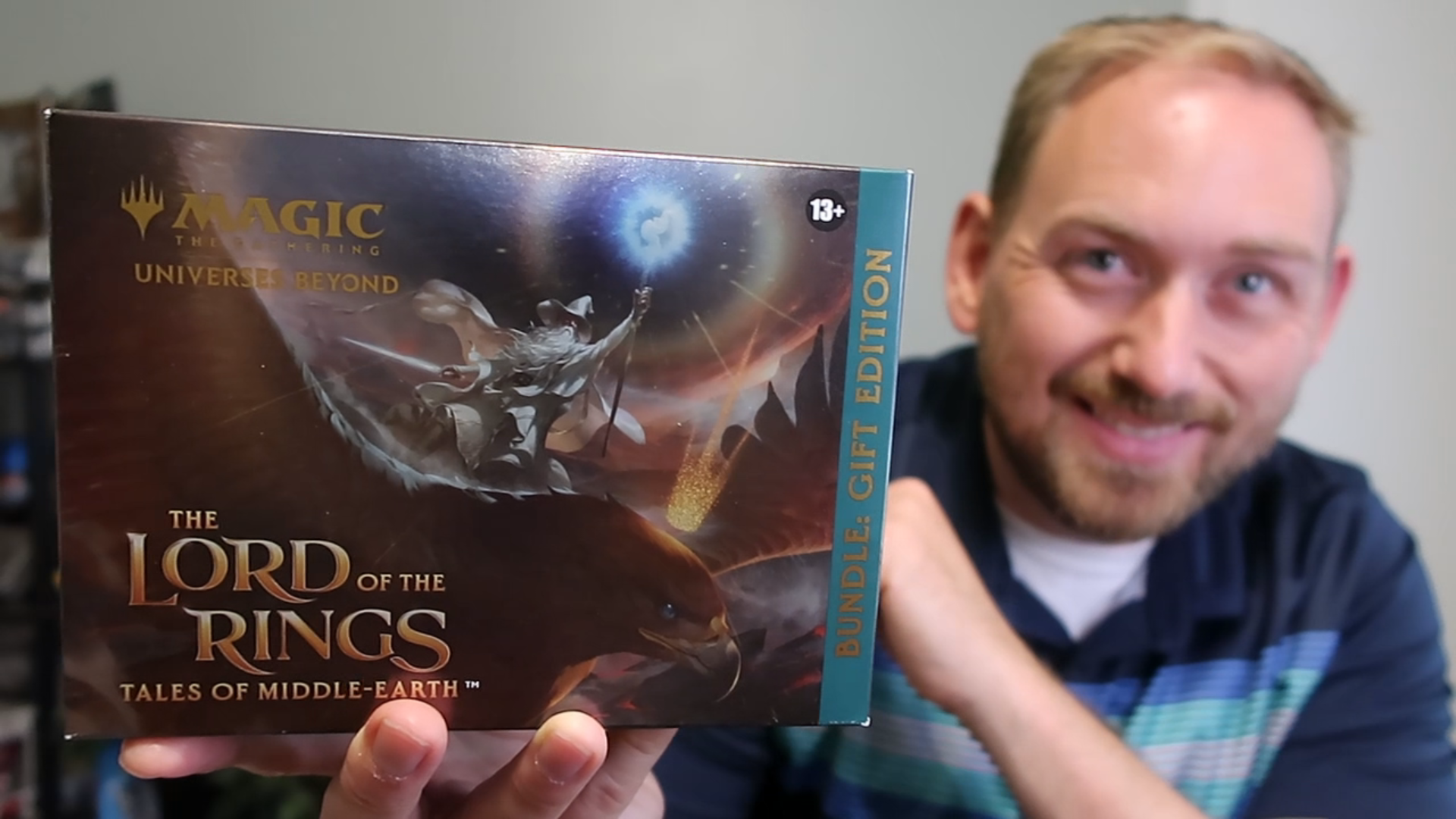Watch Lord of the Rings Gift Bundle Box Opening MTG on Amazon Live